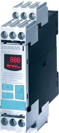Produktbild Siemens SIRIUS 3UG4 Überwachungsrelais 3UG4651-1AW30 Überwachungsrelais für Drehzahlunter- und -überschreitu