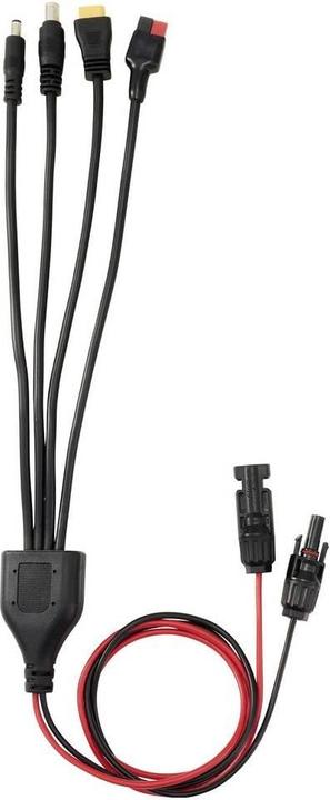 Produktbild Tru Components 4-in-1 PV-Solar-Adapterkabel 5,5 x 2,1 mm / 7,9 x 0,9 mm, Mini-Batterieanschluss