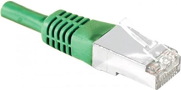 Actual product image Exertis Connect Patch cable S/FTP, PiMF, CAT.6, green, 5.0 m Patch cable with especially narrow bend protection (S/FTP, CAT6, 5 m)