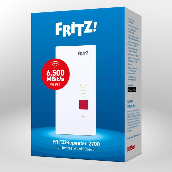 Produktbild FRITZ! Repeater 2700 (5760 Mbit/s, 688 Mbit/s)