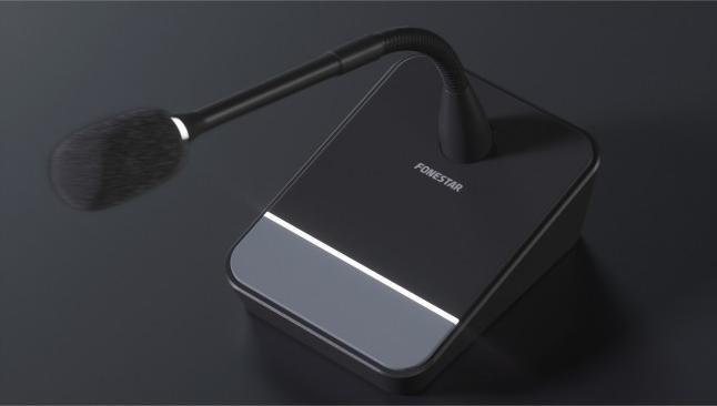 Produktbild Fonestar Mikrofonsockel und Schwanenhals-Mikrofon 32CM Condenser Electr
