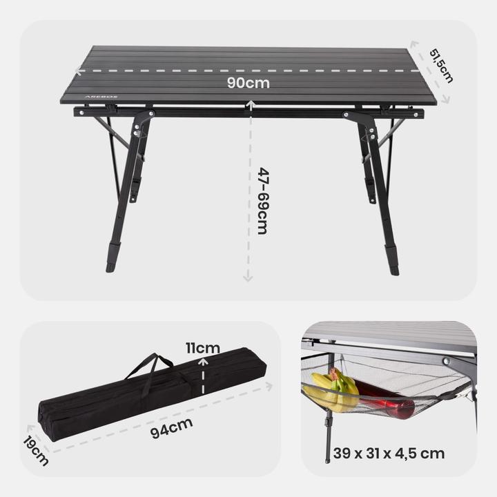 Produktbild Arebos Campingtisch
