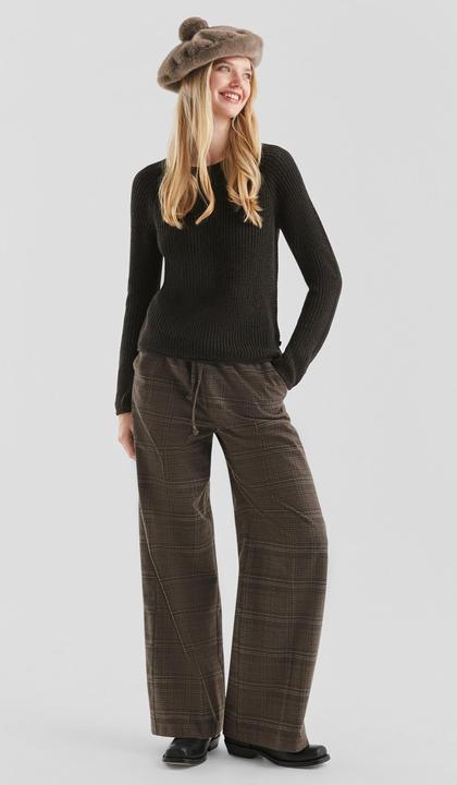 Produktbild S.Oliver Strickpullover Melierter Strickpullover mit Raglanärmeln (XL)