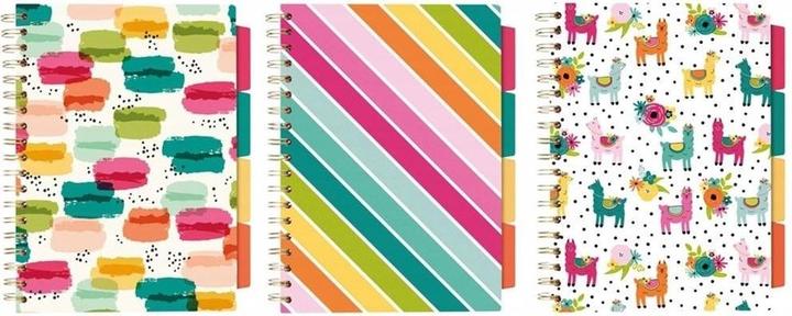 Pukka Projektbuch Color Wash B5/100K Mix Line (3 Stück) (B5, Gepunktet, Harter Einband)