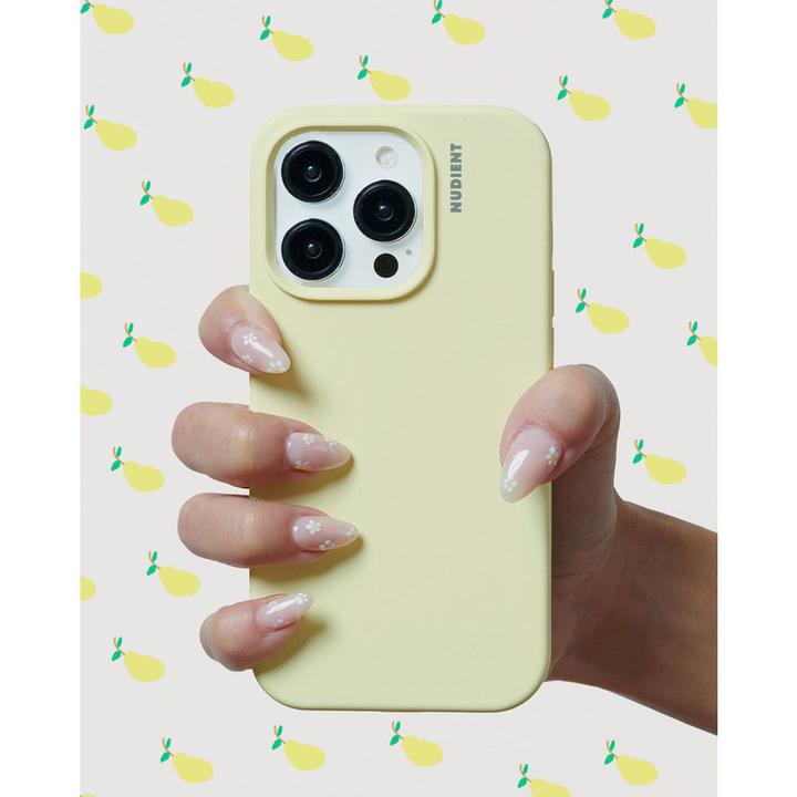 Produktbild Nudient Back Cover Base Case iPhone 14 Pale Yellow (Apple iPhone 14)
