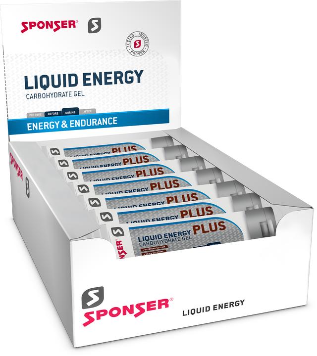 Image du produit Sponser Tube Liquid Energy Plus (Cola, Citron, 18 pcs, 1260 g)