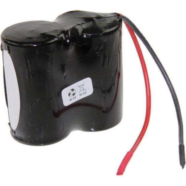 Saft Notbeleuchtungs-Akku F1x2 VNT D mit Kabel 10cm mit offener Litze 2,4V, 4000mAh (1 Stk., 4000 mAh), Batterien + Akku...