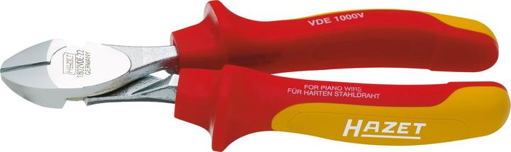 Produktbild HAZET Kraft Seitenschneider ∙ schutzisoliert 1802VDE-22 (180 mm)