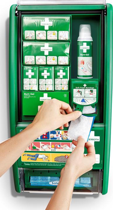 Actual product image Cederroth First Aid Station Burns (First aid box)