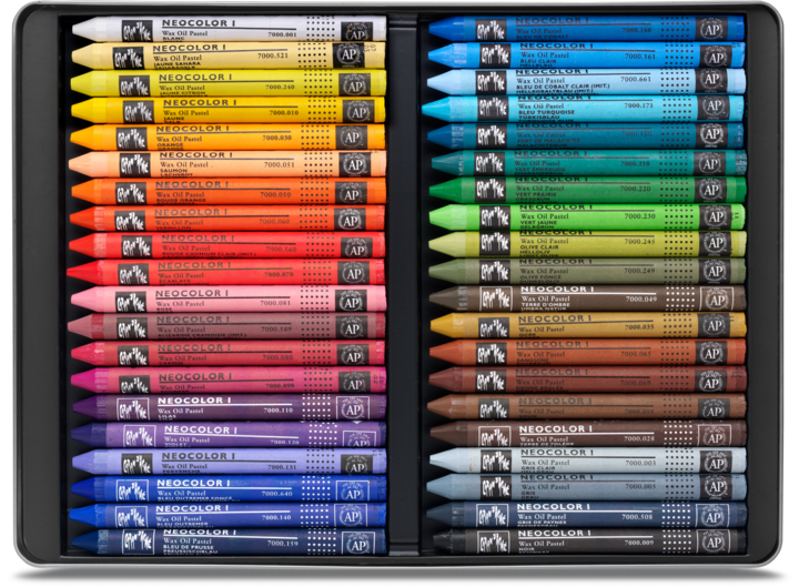 Produktbild Caran d'Ache Neocolor I Metallschachtel (Mehrfarbig, 40 x)