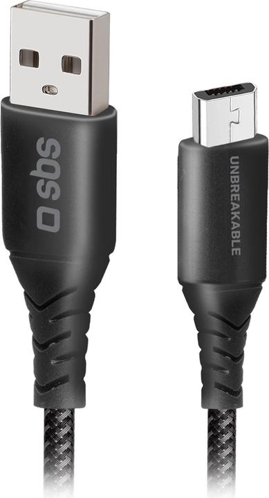 Image du produit SBS Câble USB en fibre aramide - Micro USB (1 m, USB 2.0)
