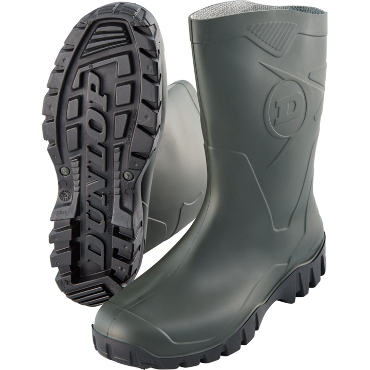 Magni Dunlop Protective Footwear Herren Dunlop Dee Arbeitsgummistiefel, Grün Green Black, 37 EU (37)