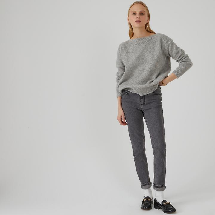Produktbild La Redoute Collections Pullover mit U-Boot-Ausschnitt (L)