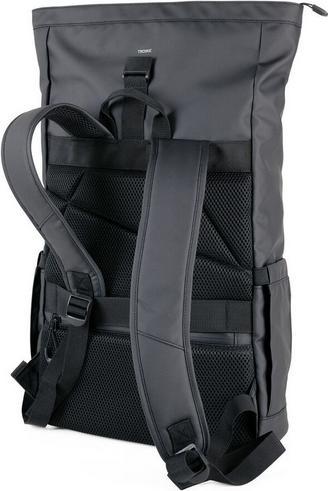 Immagine prodotto Troika BLACK ROLL TOP Zaino Rolltop, nero (17.50 l)