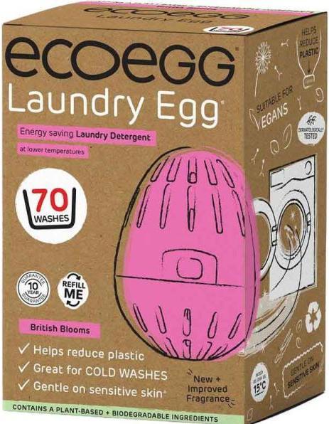 Immagine prodotto Ecoegg Waschei British Blooms (70 Cicli di lavaggio, Perline per il bucato)