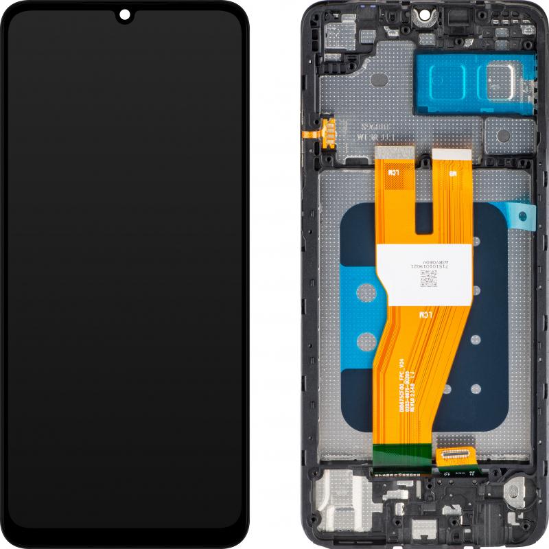 MP Display Unit für Galaxy A05 A055, Aftermarket, Schwarz (Écran), Pièces de rechange pour appareils mobiles