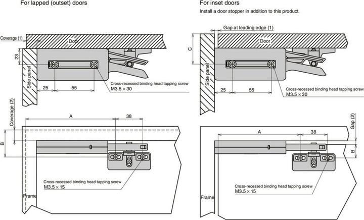 Produktbild Sugatsune Schwerlast-Dämpfung