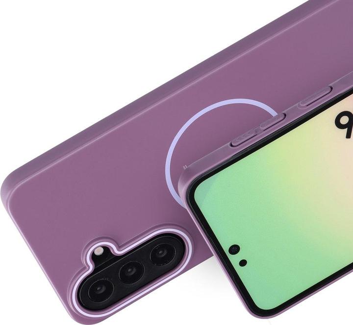 Immagine prodotto Mobiparts Slim Line Case Samsung Galaxy A56 (MagSafe Compatible) Imperial Purple (Samsung Galaxy A56)
