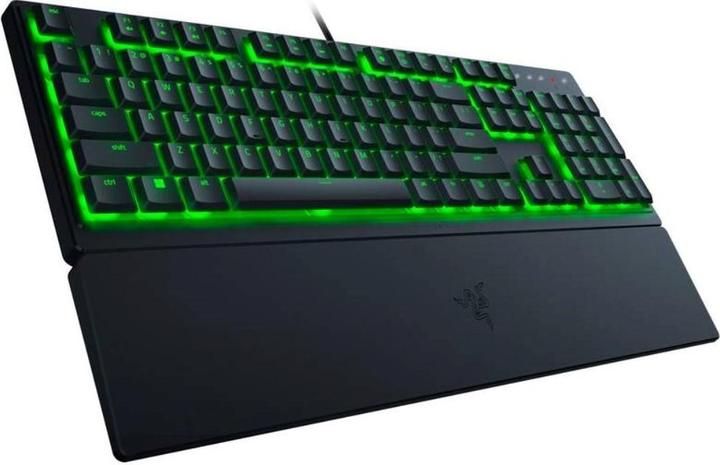 Actual product image Razer for games Ornata V3 X RGB LED lighting, US, with cable, Black, Silent Membrane, Numeric Keypad (USA, Cable)