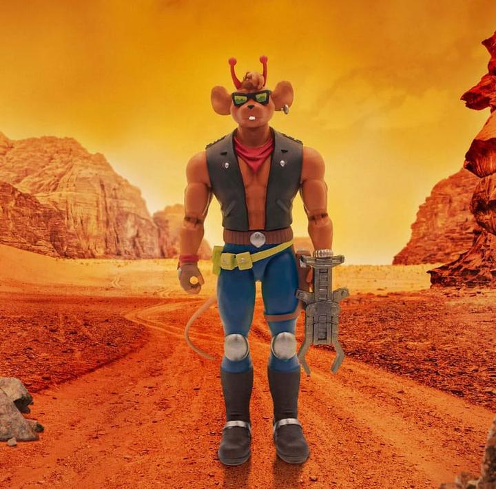 Produktbild Nacelle Consumer Les Motards de l'espace figurine Throttle 18 cm