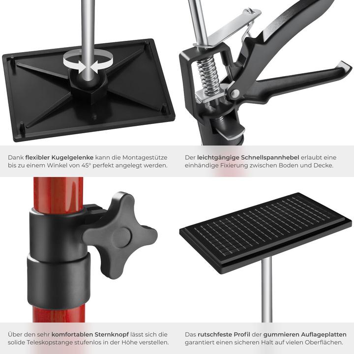 Actual product image tectake Construction support (2900 mm)
