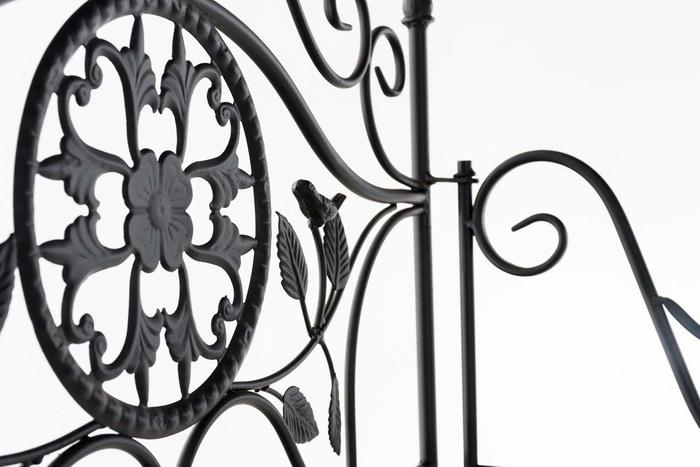 Immagine prodotto CLP Scaffale autoportante Flora, nero (66 x 32 x 175 cm)