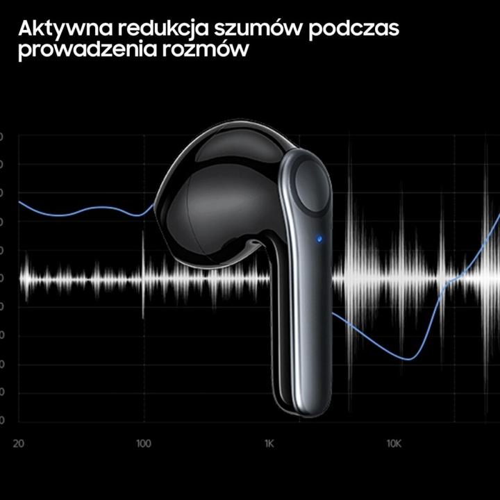 Produktbild Usams Słuchawki Bluetooth 5.1 TWS XH Series Dual mic bezprzewodowe niebieski/blue BHUXH03 (Aktive Geräuschunterdrückung, 6 h, Kabellos)