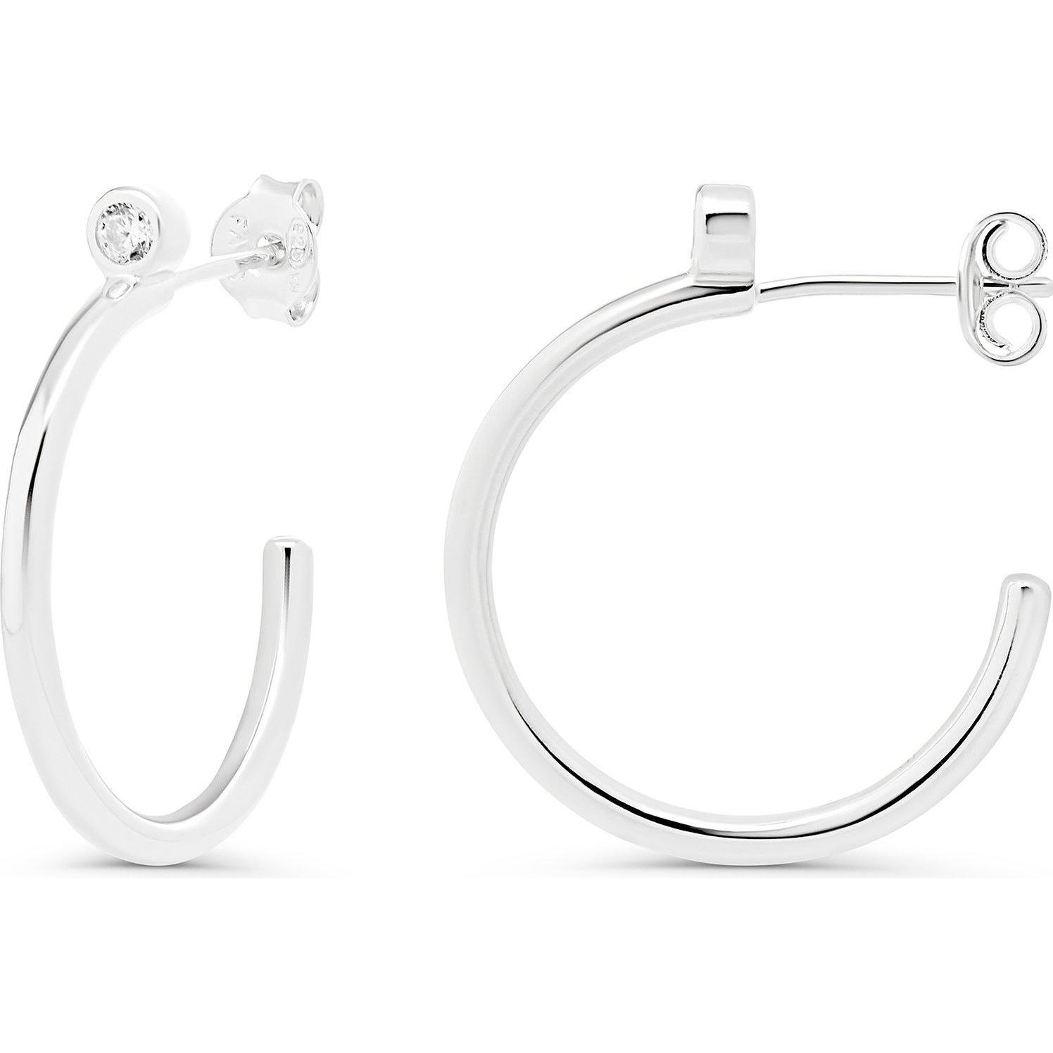 Thumbnail - Favs, Ohrringe, Creolen, (925er Silber)