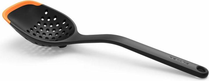 Produktbild Fiskars 1027302 Sieblöffel, schwarz