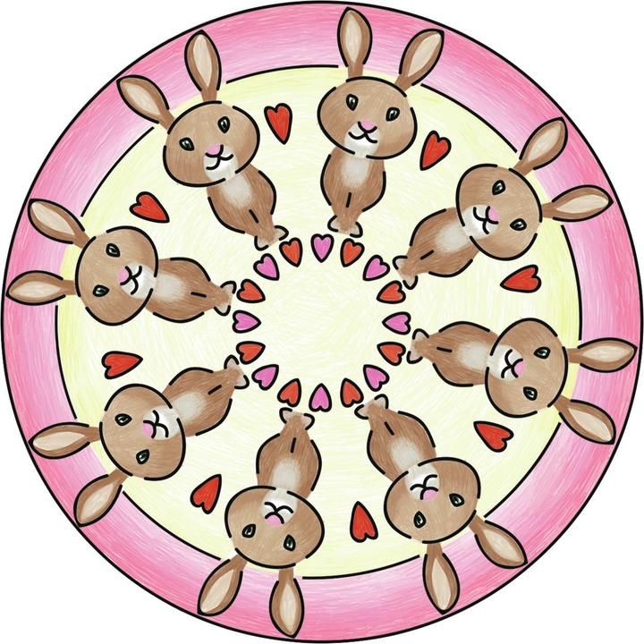 Produktbild Ravensburger Mini Mandala Designer Cute Animals