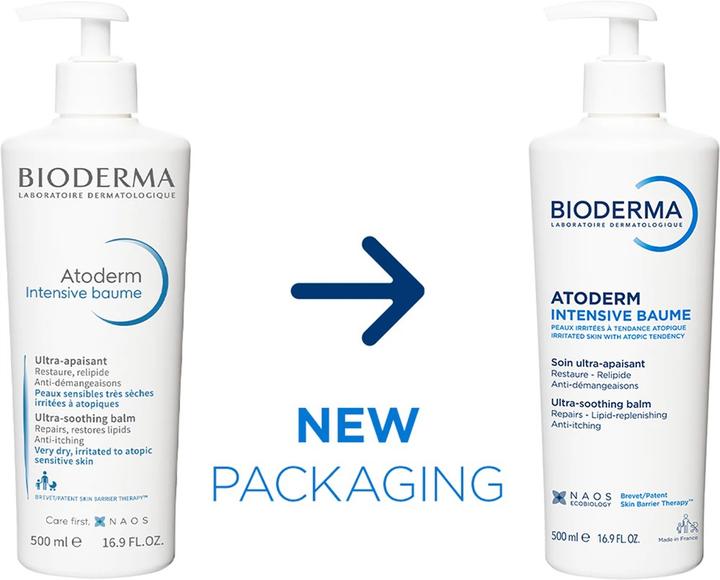 Actual product image Bioderma Atoderm Intensive Baume (Body cream, 500 ml)