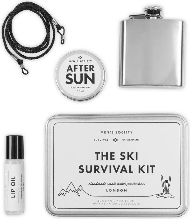 Image du produit Men's Society Kit de survie pour le ski (Stick de soin des lèvres, 10 ml)