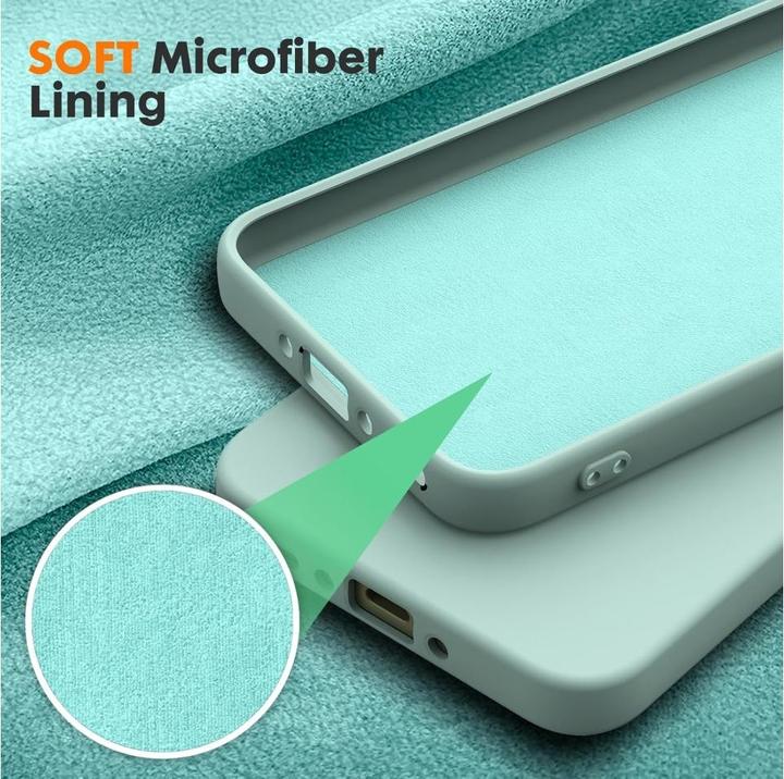 Produktbild Screenguard Samsung Galaxy A35 5G Liquid Silicone Case Hülle (Samsung Galaxy A35)