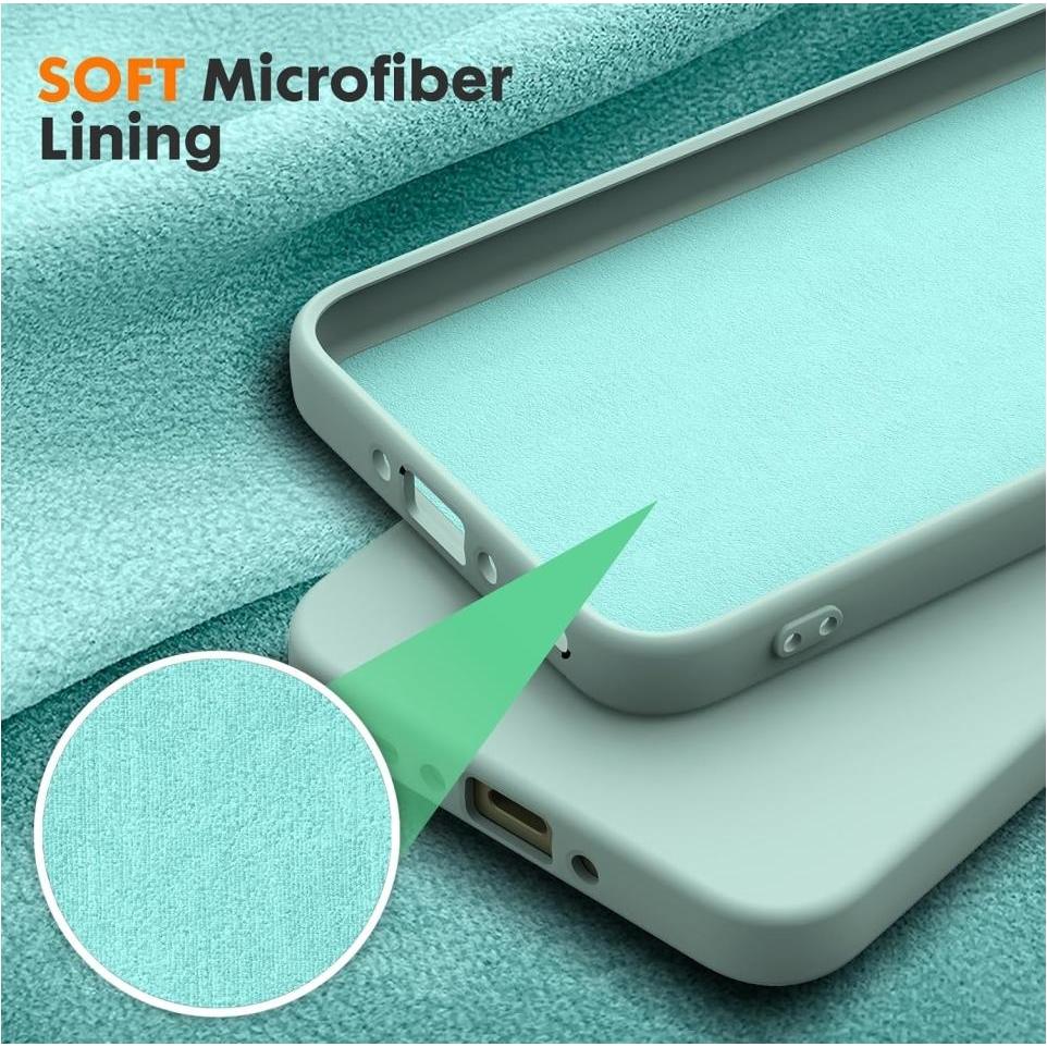 Thumbnail - Screenguard Samsung Galaxy A35 5G Liquid Silicone Case Hülle (Samsung Galaxy A35), Smartphone Hülle, Türkis