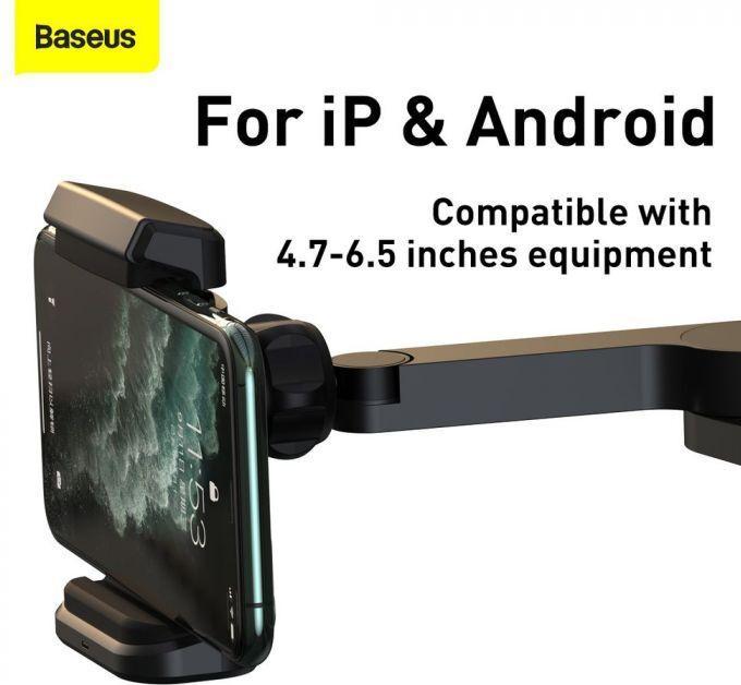Actual product image Baseus Energy Storage Backseat Holder Wireless Charger