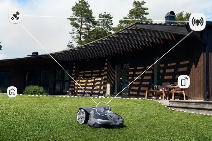 Image du produit Husqvarna AUTOMOWER 320 NERA (2200 m², Sans câble périphérique, Câble périphérique)