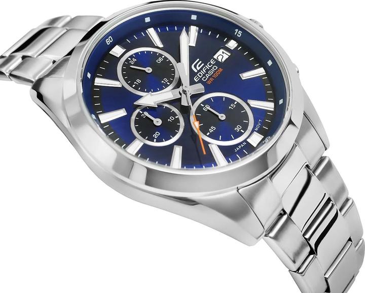 Produktbild Casio Edifice EFV-560D-2AVUEF Horloge - Staal - Zilverkleurig - 42 mm (Chronograph, Sportuhr, 44 mm)