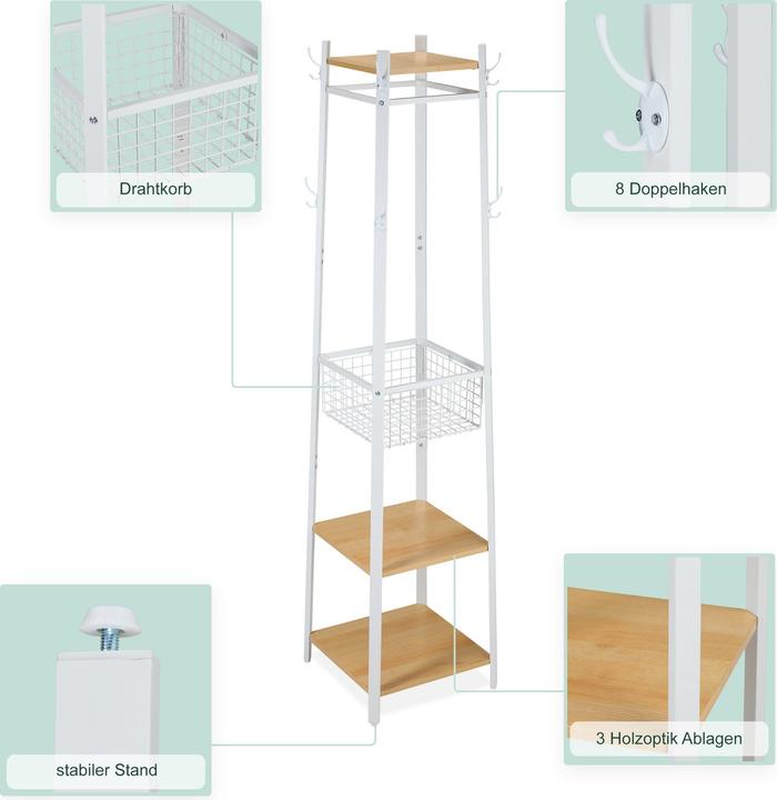 Image du produit Relaxdays Garderobenständer