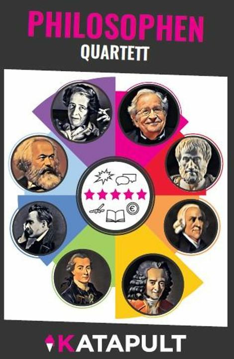 Produktbild Philosophen-Quartett (Deutsch, 2 - 4 Spieler)