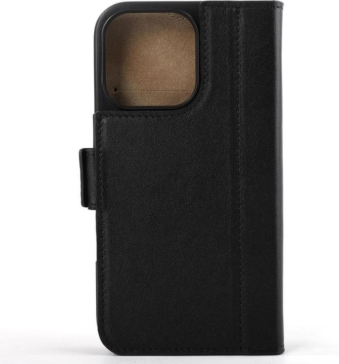 Produktbild Mike Galeli Book-Cover Echtleder Fabio black (Apple iPhone 16 Pro Max)