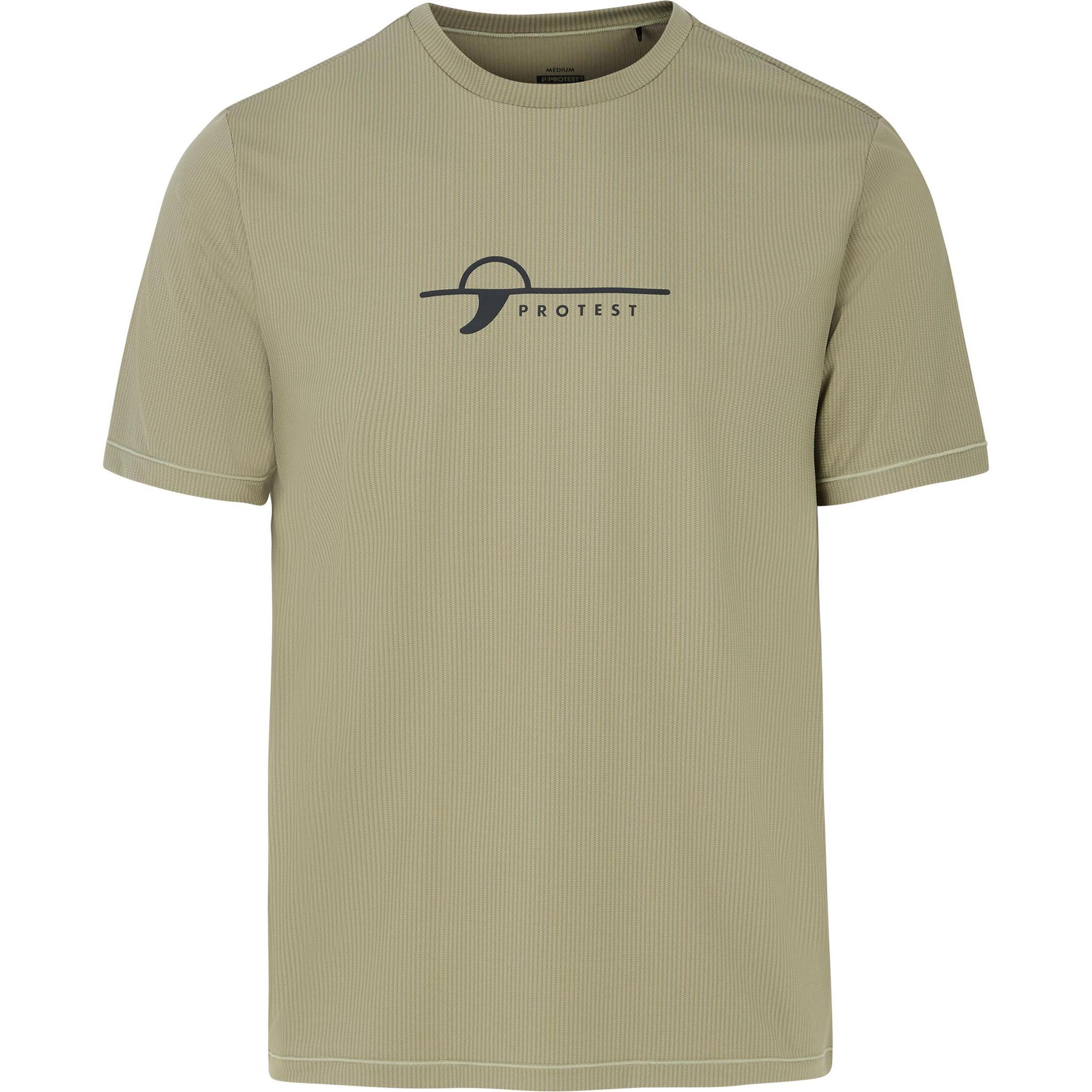 Protest, Uomini, Maglietta, Herren PRTCore Surfing T-Shirt Grün, Verde, (S)