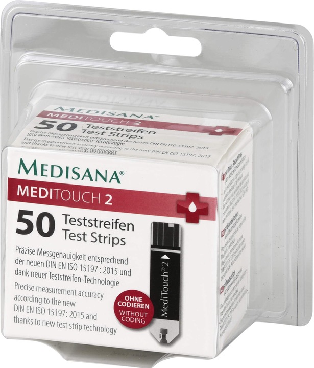 Actual product image Medisana MediTouch (50 pieces) (Test strips)