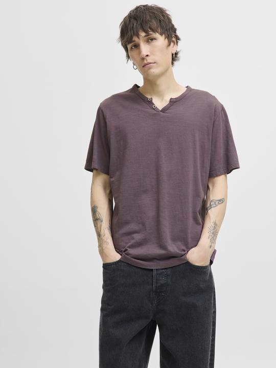 Produktbild Jack & Jones Jjesplit Neck Tee Ss Noos (S)