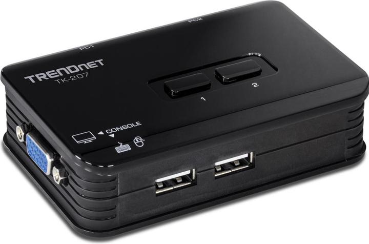 Produktbild Trendnet 2-Port USB KVM Switch w/Kit