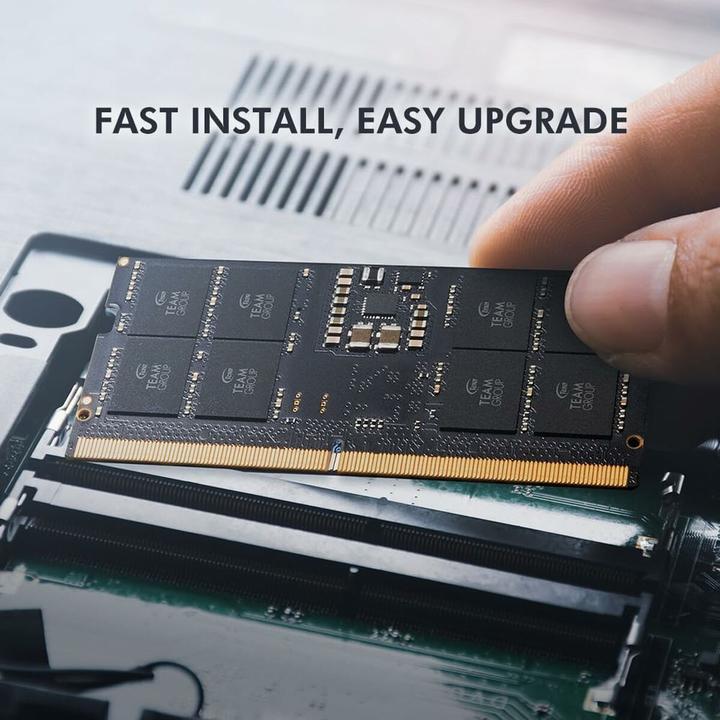 Actual product image Teamgroup MODULO MEMORIA RAM S/O DDR5 32GB PC5600 ELITE (1 x 32GB, 5600 MHz, DDR5 RAM, SO-DIMM)