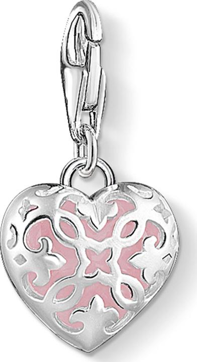 Produktbild Thomas Sabo Charm-Anhänger Rosa Herz (Silber)