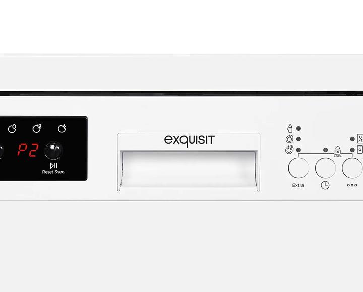 Actual product image Exquisit GSP9310-060E white, Dishwasher (freestanding)