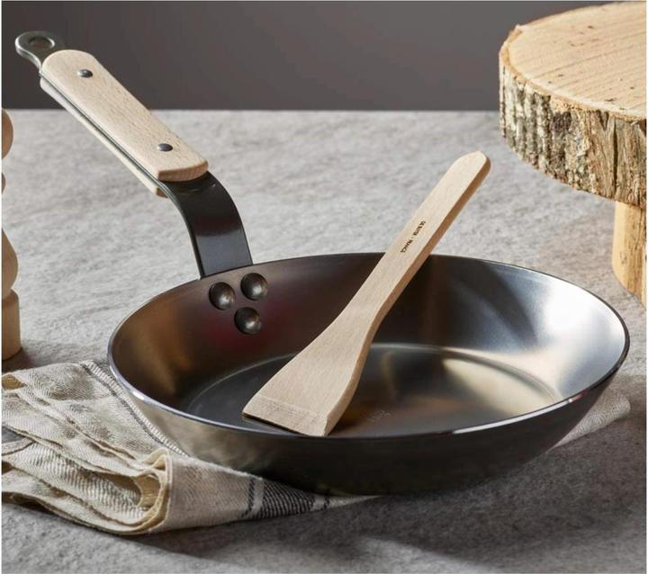 Produktbild de Buyer Runde Bratpfanne B Bois 28cm (28 cm, Bratpfanne, Edelstahl)