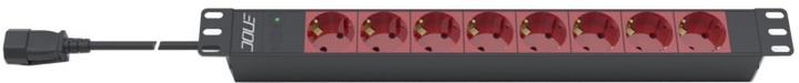 Produktbild Enoc 48,30cm (19") Steckdosenleiste 8xSchuko rt m.C14 EPU 08-R-C14