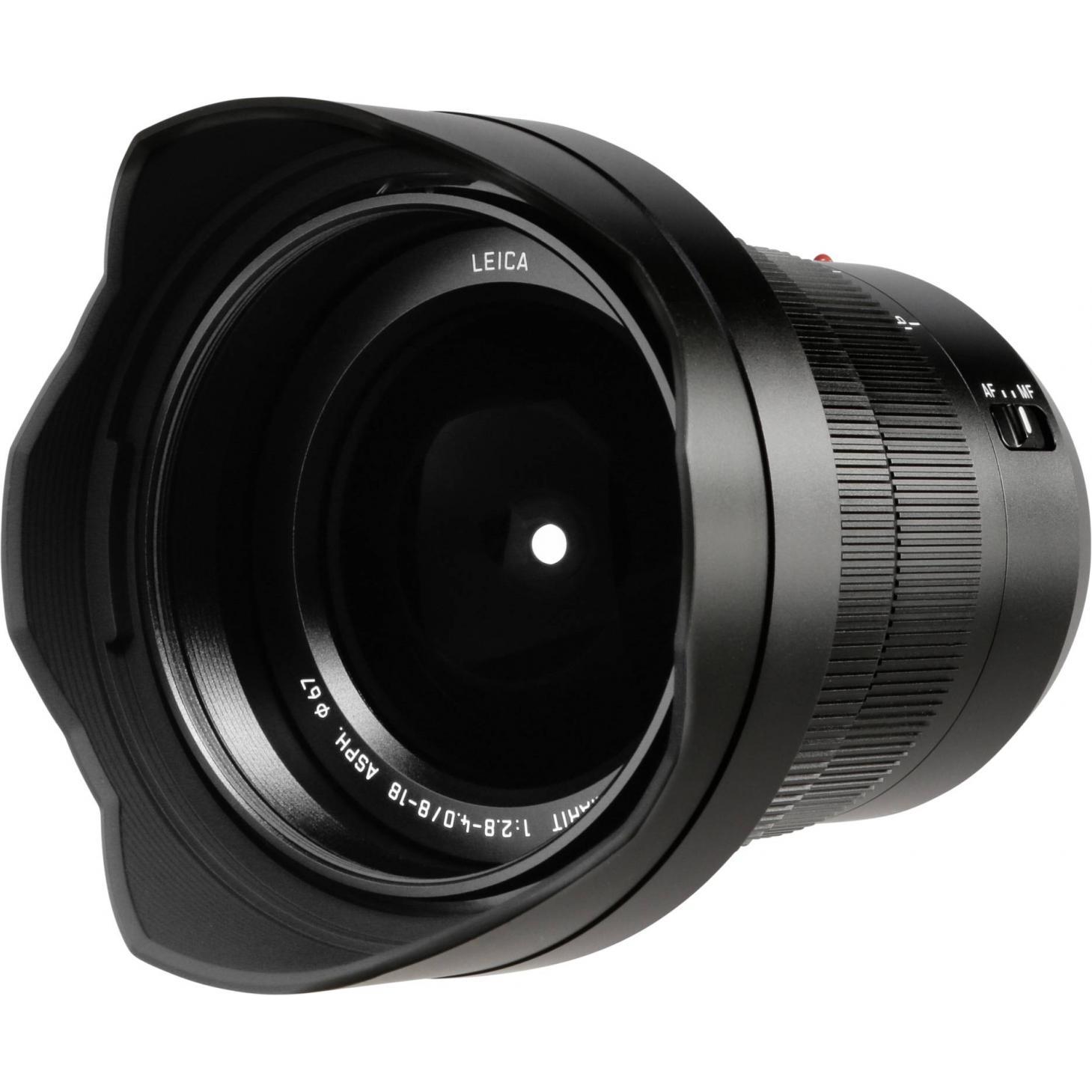 Panasonic 8-18mm f/2.8-4.0 ASPH. (Micro Four Thirds, Micro Four Thirds), Objektiv, Schwarz